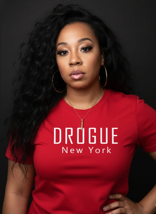 2. DROGUE NEW YORK UNISEX TSHIRT RED