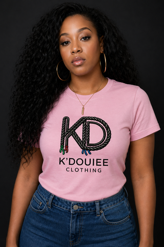 K’Douiee Official Unisex Adult Tee - Pink